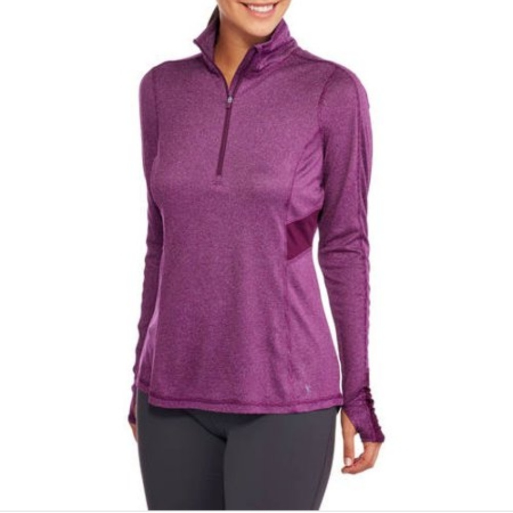 Danskin Performance Quickdry 1/2 Zip Pullover XL